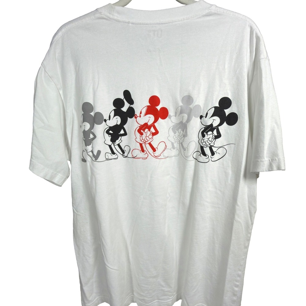 Uniqlo UT T-Shirt XL Mens Disney Mickey Mouse Graphic White